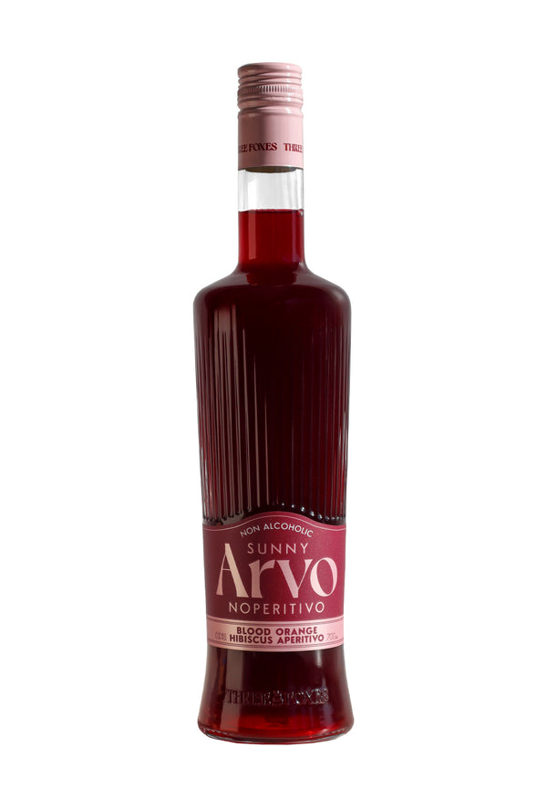 Three Foxes Sunny Arvo Noperitivo Blood Orange Hibiscus 0% 700ml