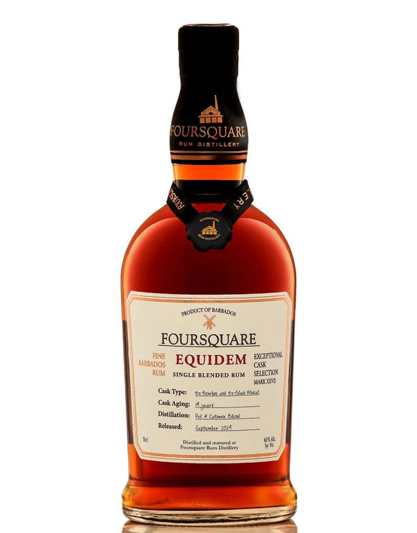Foursquare Equidem Rum 61% 700ml | Rum | Shop online at Spirits of France