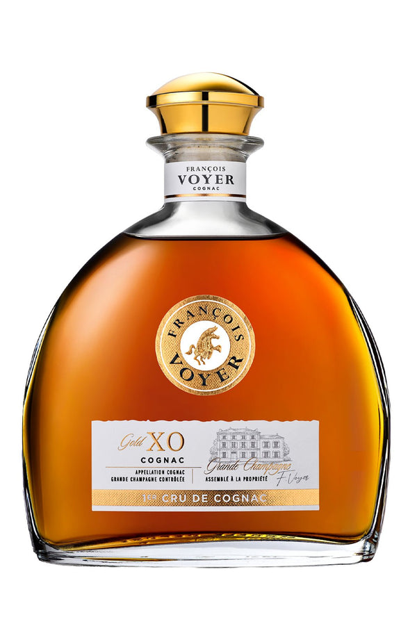 Francois Voyer XO Gold 20-30 years Grande Champagne Cognac Carafe 40% 700ml | Cognac | Shop online at Spirits of France