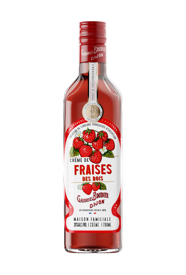 Gabriel Boudier Crème de Fraise (Strawberry) Liqueur 20% 700ml | Liqueurs | Shop online at Spirits of France