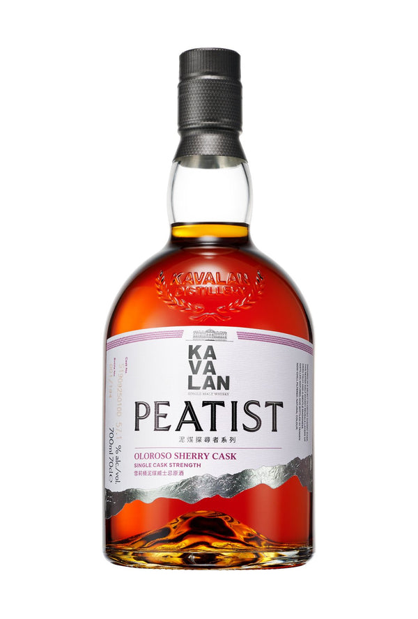 Kavalan Peatist Oloroso Sherry Cask Whisky 50% 700ml | Whisky | Shop online at Spirits of France