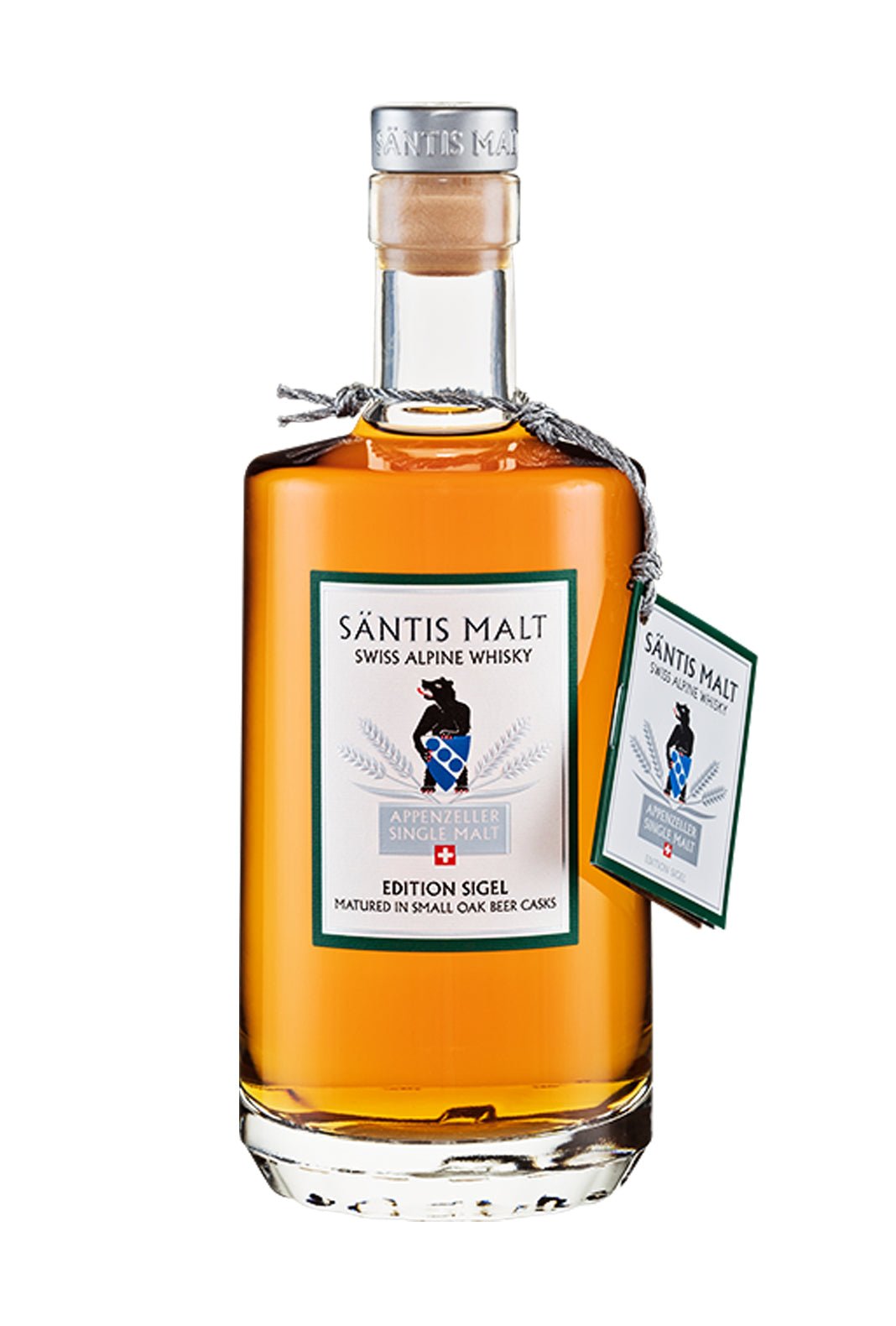 スイス シングルモルトウイスキー SWISS ALPINE WHISKY SANTIS Sigel Malt - Swiss Alphine Whiskey 40% 500ml | Spirits of
