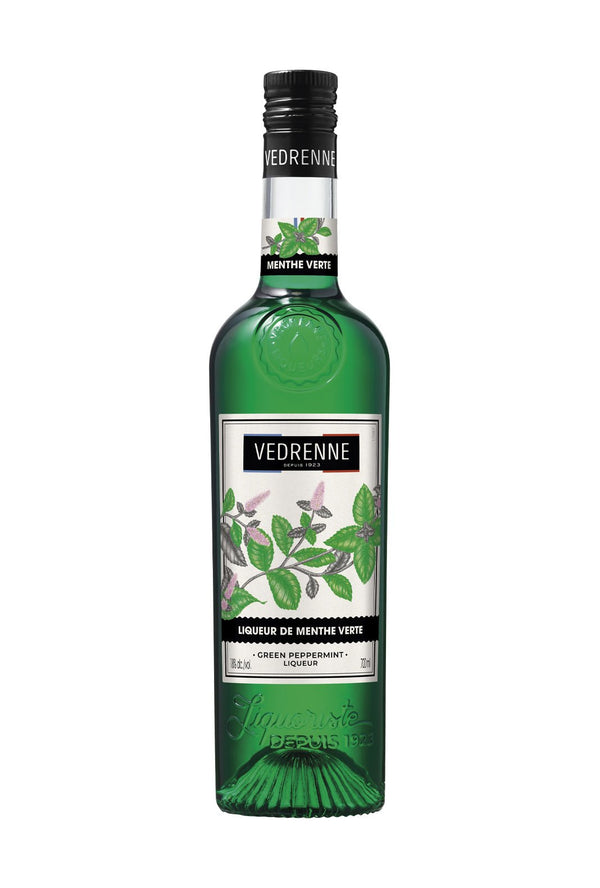 Vedrenne Liqueur de Menthe Verte (Green Mint) 21% 700ml | Liqueurs | Shop online at Spirits of France