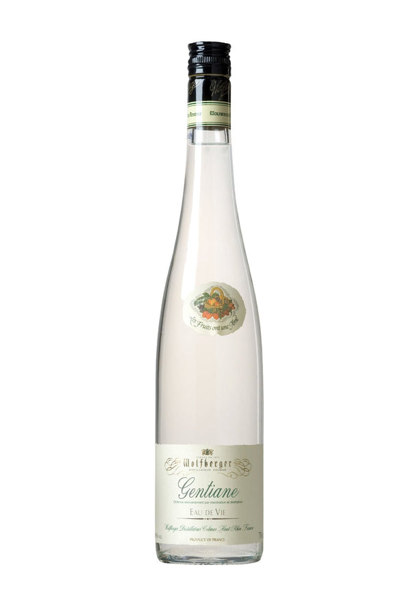 Wolfberger Eau de Vie Gentiane 45% 700ml | Eau de Vie | Shop online at Spirits of France