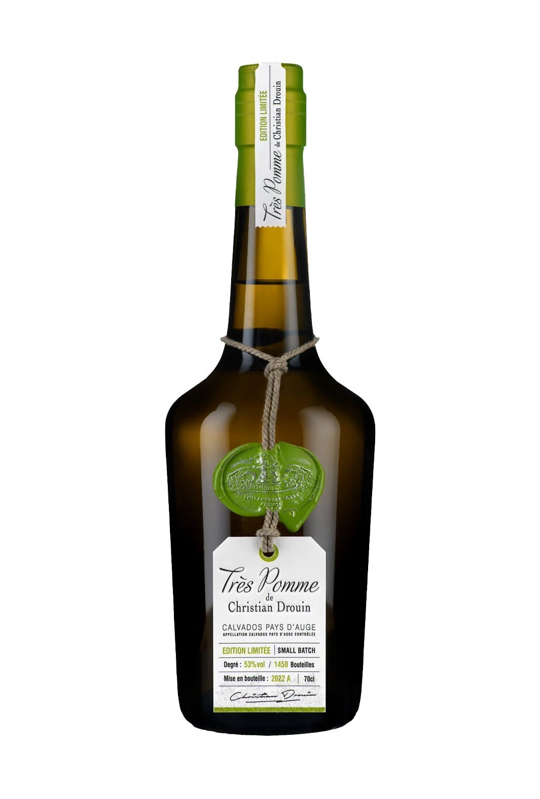 Christian Drouin Tres Pomme Calvados 53% 700ml | Spirits of France