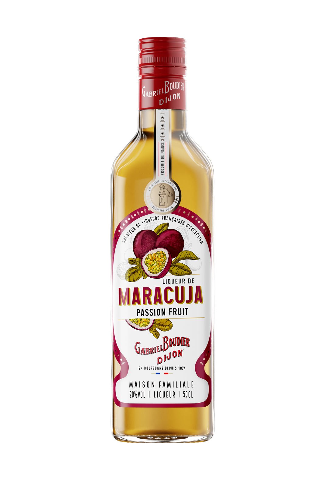 Gabriel Boudier Liqueur De Maracuja (Passionfruit) Liqueur 20% | Liqueurs | Shop online at Spirits of France