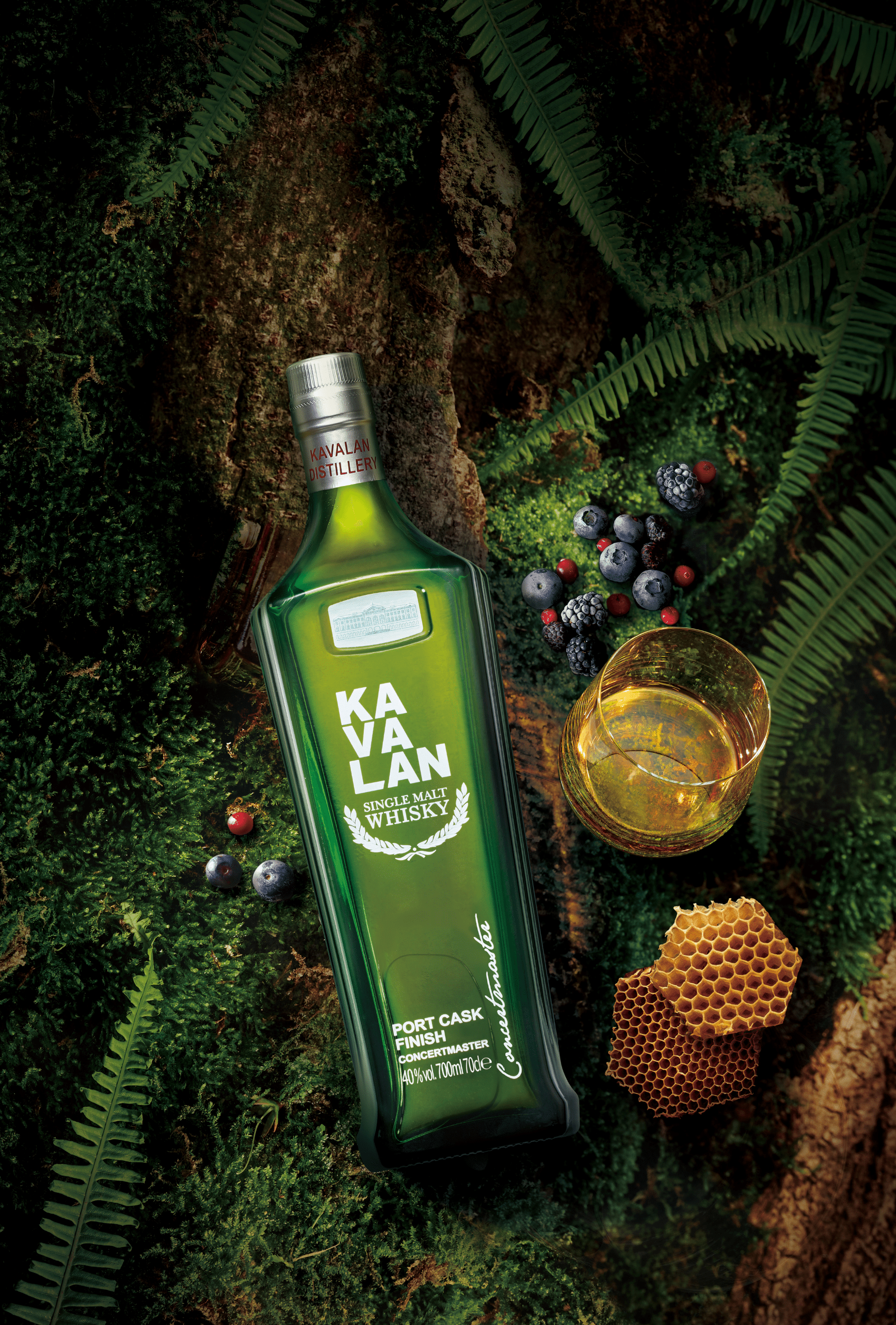 Kavalan Concertmaster Port Cask Finish Single Malt Taiwanese Whisky 40% 700ml | Whisky | Shop online at Spirits of France