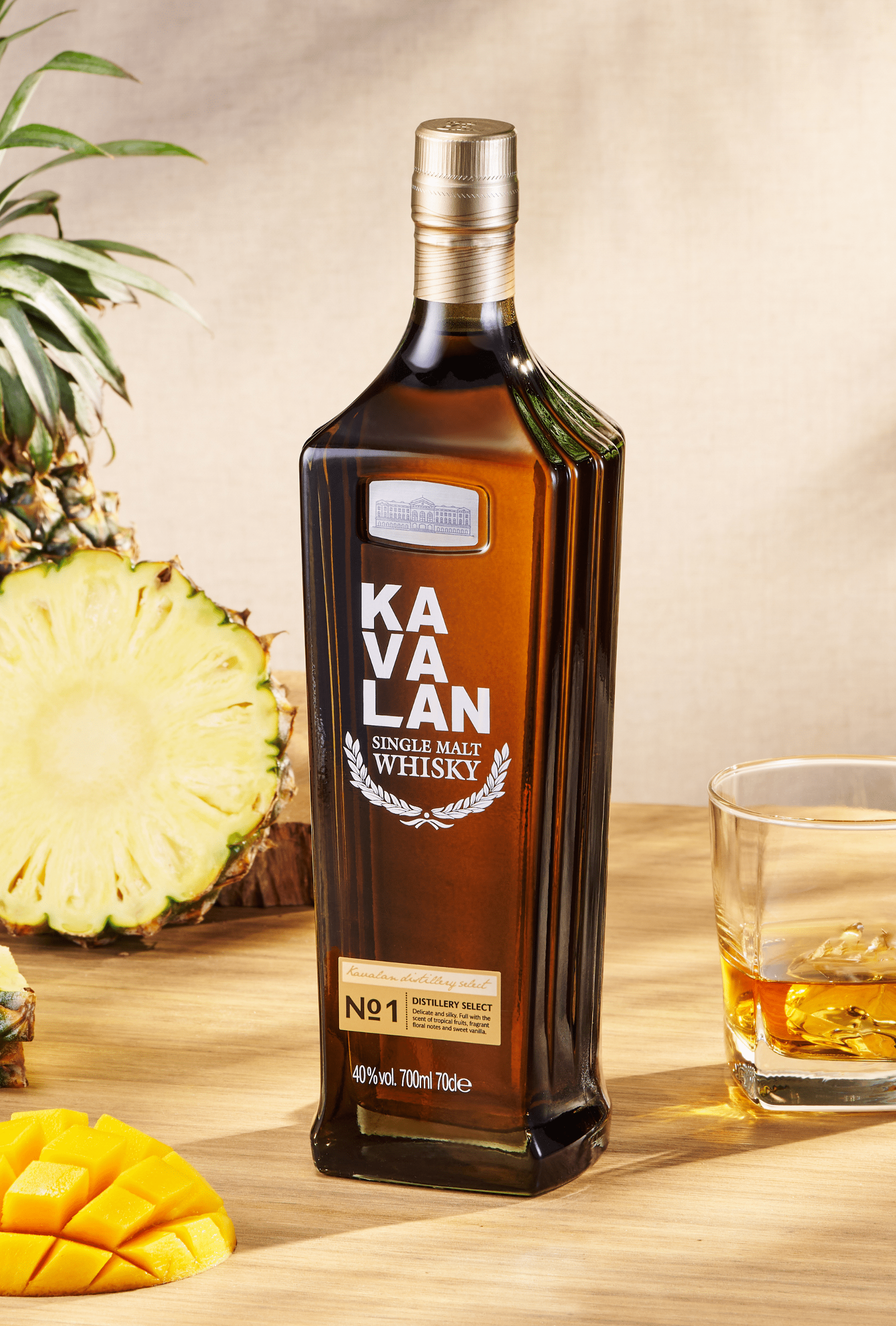 Kavalan Distillery Select No.1 Single Malt Taiwanese Whisky 40% 700ml | Whisky | Shop online at Spirits of France