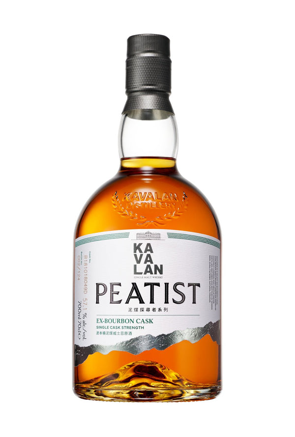 Kavalan Peatist Ex-Bourbon Cask Whisky 50% 700ml | Whisky | Shop online at Spirits of France