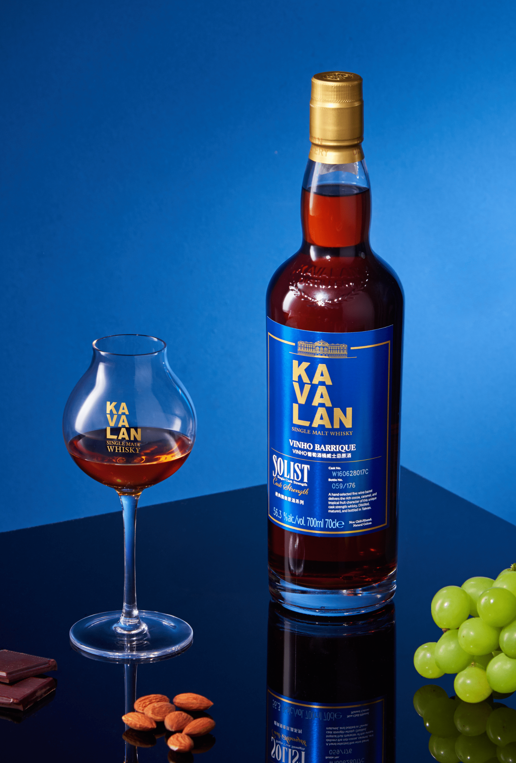 Kavalan Solist Vinho Barrique Taiwanese Whisky 54.8% 700ml | Whisky | Shop online at Spirits of France