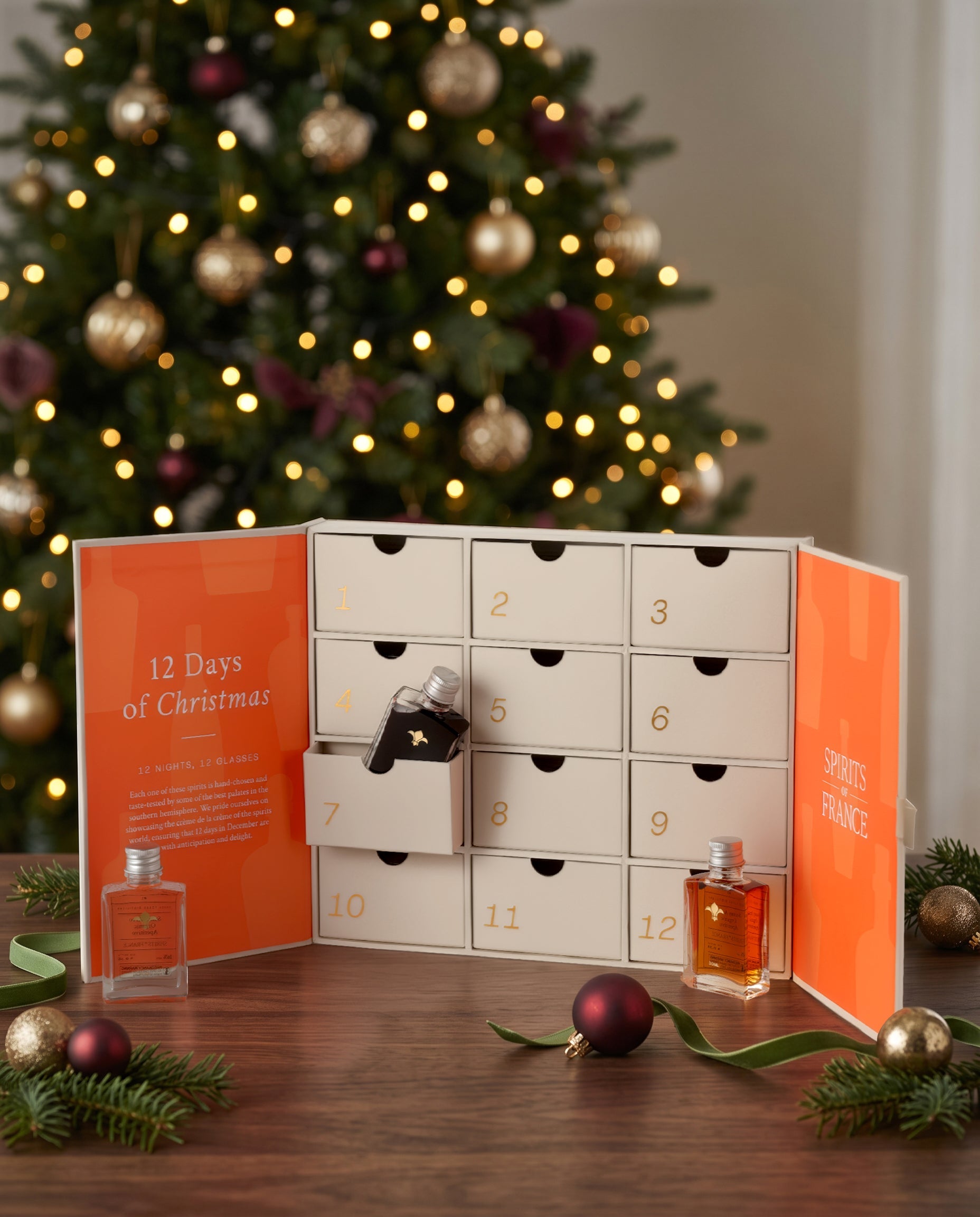 'Le Grand Tour' Christmas Advent Tasting Box 2026 | Advent Calendar | Shop online at Spirits of France