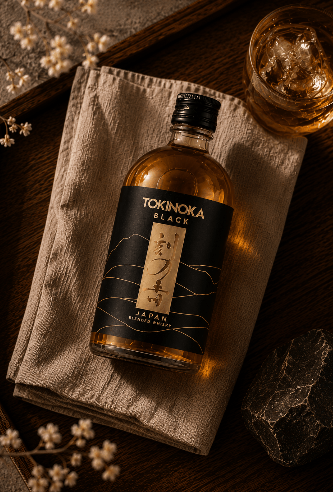 Tokinoka Black Blended Japanese Whisky 50% 500ml | Whisky | Shop online at Spirits of France