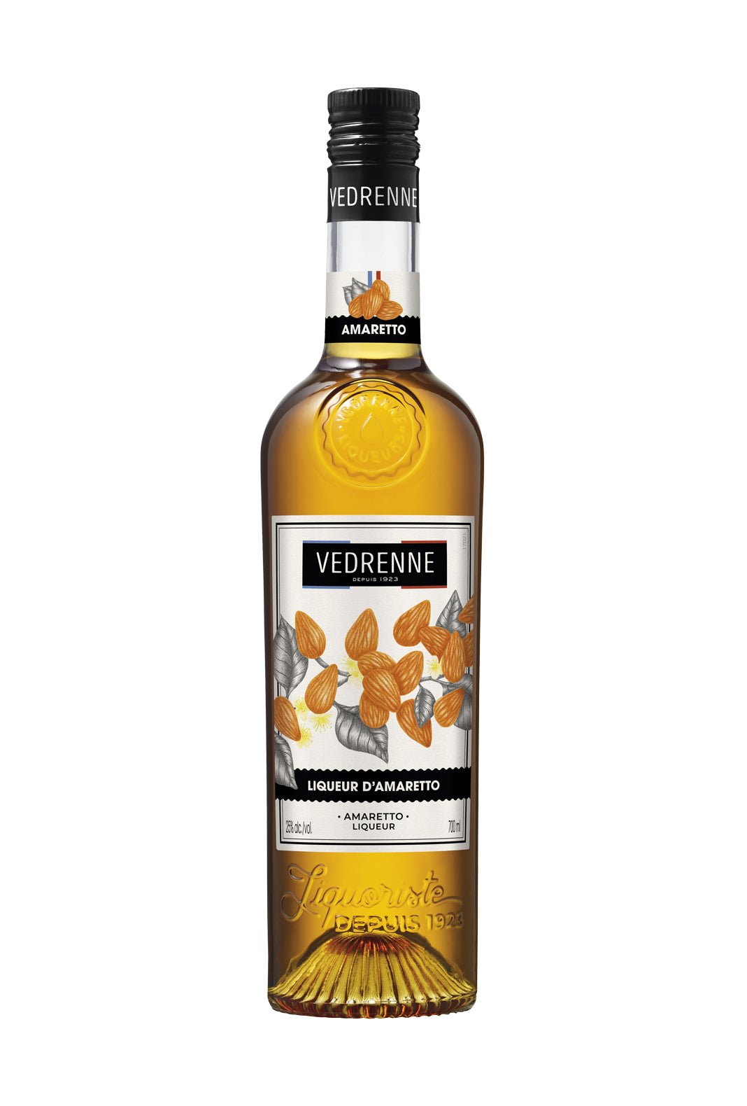 Vedrenne Liqueur Amaretto (Almond) 25% 700ml | Liqueurs | Shop online at Spirits of France