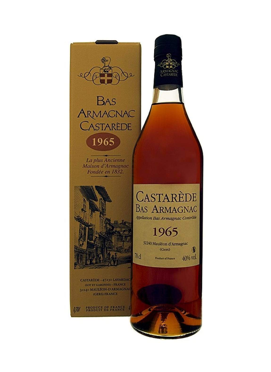 Castarede Bas-Armagnac 1978 40% 700ml | Spirits of France