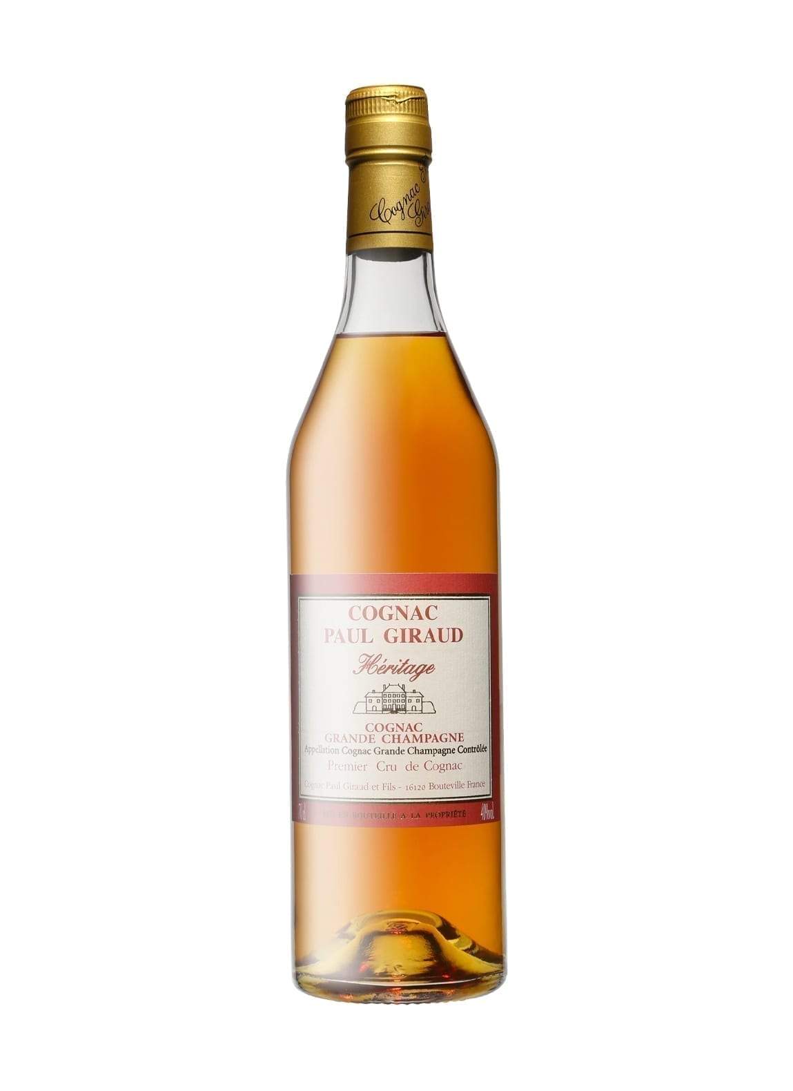 Paul Giraud Cognac Heritage 60 years Grande Champagne 40% 700ml | Brandy | Shop online at Spirits of France