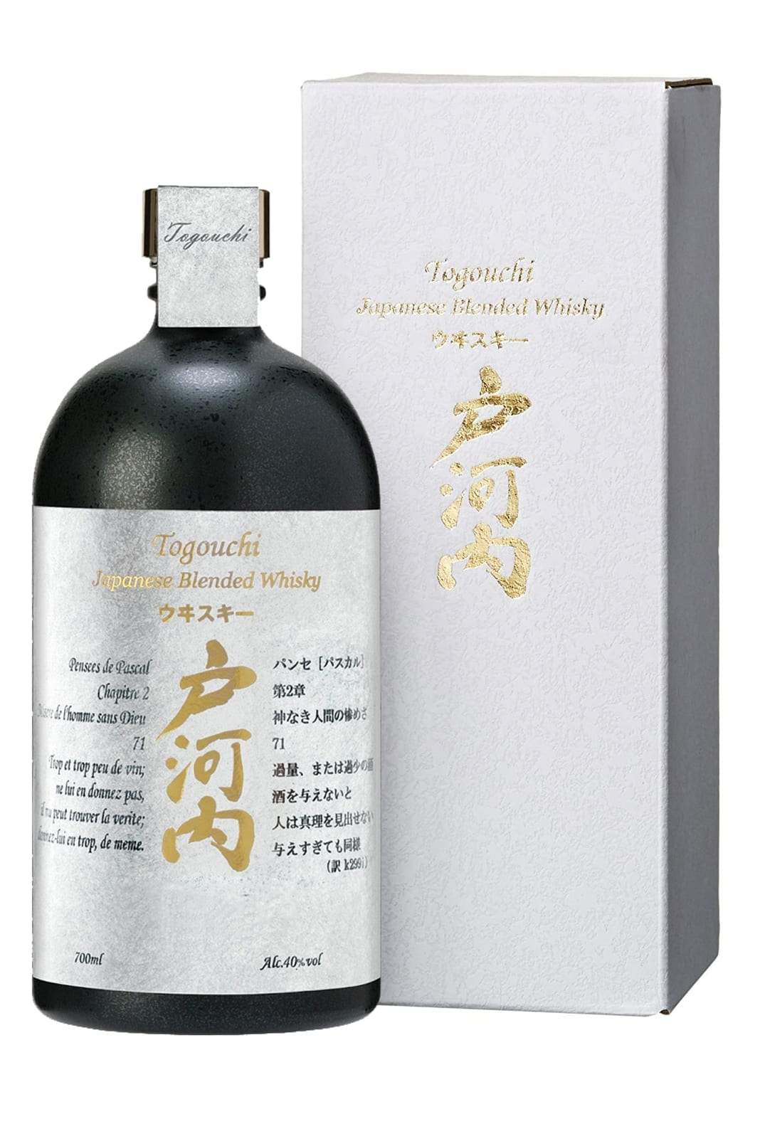 戸河内ウイスキー 15年 Togouchi 700ml Togouchi 15 years 43.8% 700ml | Spirits of France
