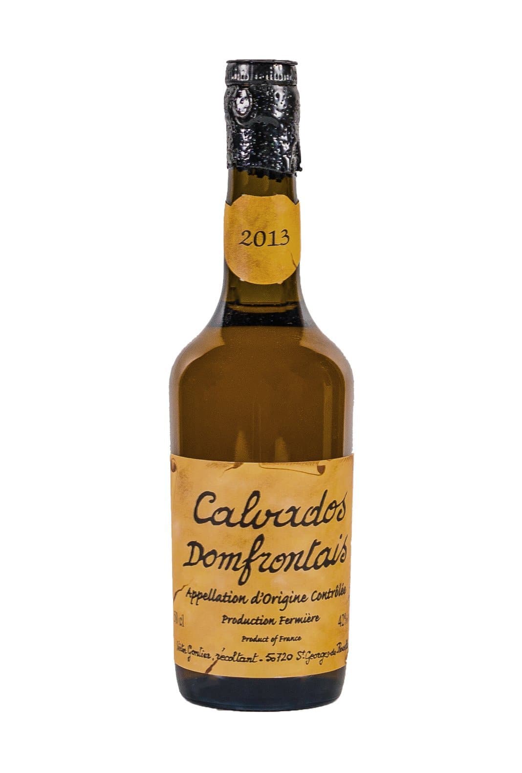 Victor Gontier Calvados Domfrontais 2013 40% 500ml | Spirits of France